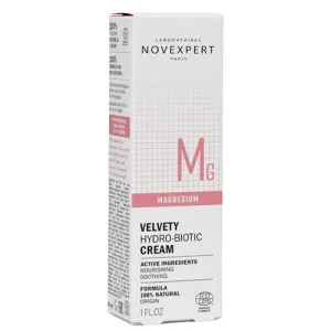 NOVEXPERT HYDRO BIOTIQUE drėkinamasis veido kremas su prebiotikais ir magniu, sausai ir ypač sausai odai 30ml